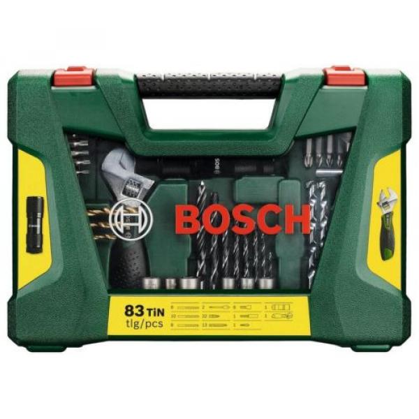 Bosch Multi-Purpose 83 pcs V-line Bit Set-Driver Drill Bits Wood concrete metals #2 image
