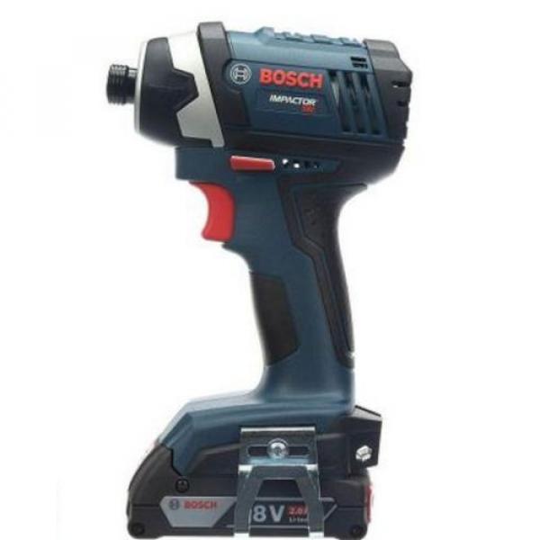 Bosch 18 Volt Compact Drill Driver Impact Tool Kit, Battery Charger Li Cordless #3 image