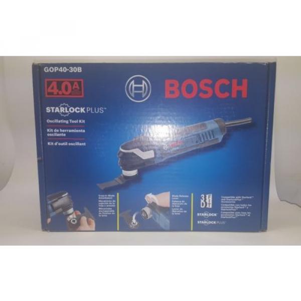 Bosch GOP40-30B StarlockPlus Oscillating Multi-Tool Kit with Snap-In Blade At... #2 image