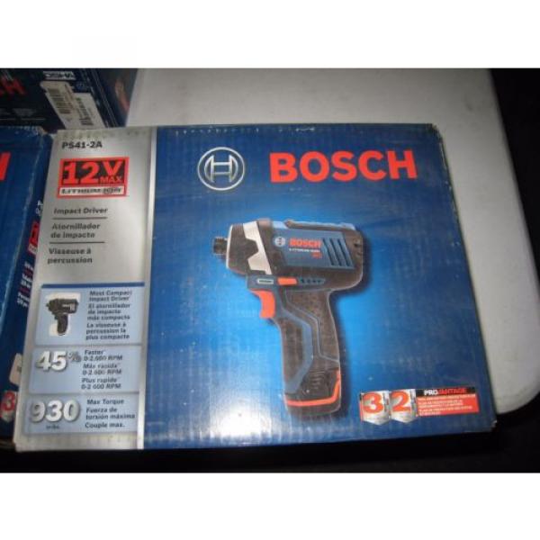 Bosch Tools 12 Volt Max Cordless Lithium-ion Impact Driver PS41-2A New #2 image