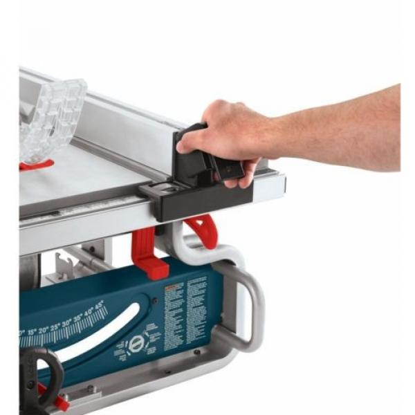 Bosch 15 Amp Corded Electric 10 in Worksite Portable Bench Table Saw GTS1031 New #2 image