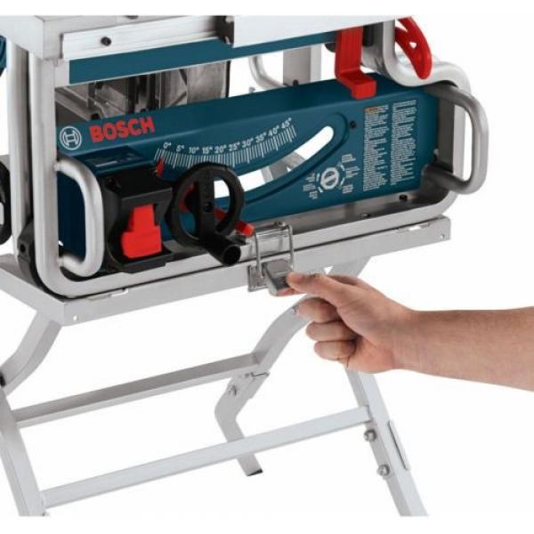 Bosch 15 Amp Corded Electric 10 in Worksite Portable Bench Table Saw GTS1031 New #8 image