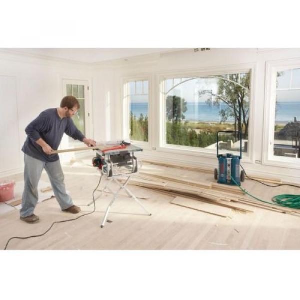 Bosch 15 Amp Corded Electric 10 in Worksite Portable Bench Table Saw GTS1031 New #11 image