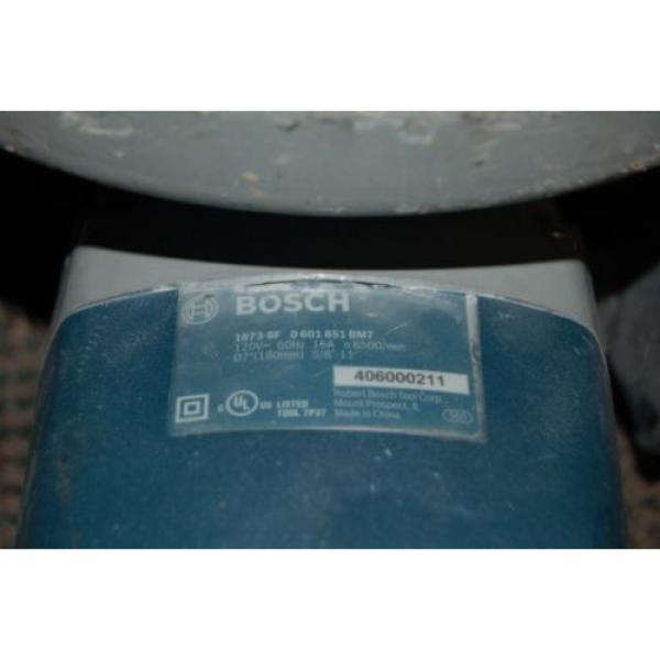 Bosch 1873-8F Disc Angle Grinder 120V 15A 8500rpm FAST FREE SHIPPING!! #6 image