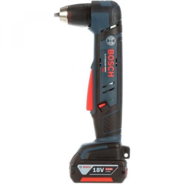 Cordless Right Angle Drill Variable Speed Keyless Chuck 18 Volt Lithium-Ion Kit #2 image