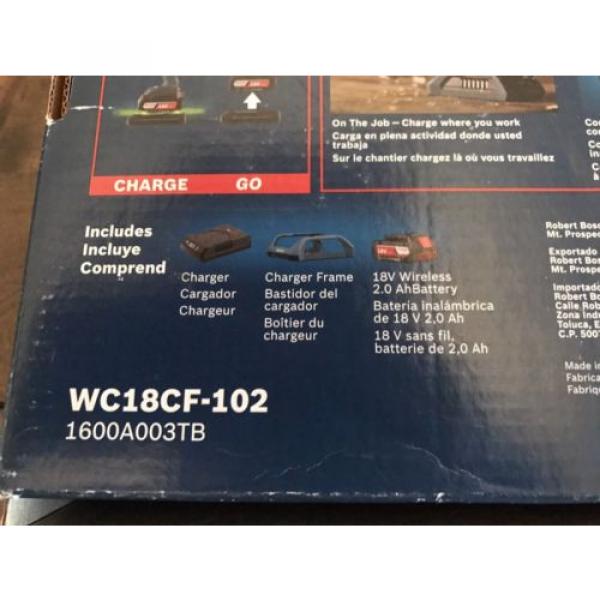 Bosch WC18CF-102 18V Wireless Charging Kit #3 image