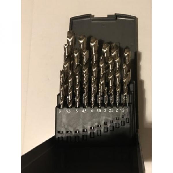 Brand New Bosch 25 Piece 1-13mm HSS Metric Drill Bit Set - Metal Steel Kit #3 image