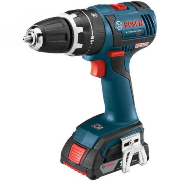 Driver Lithium Ion Drill Cordless Variable Speed Brushless Compact Tough Hammer #1 image
