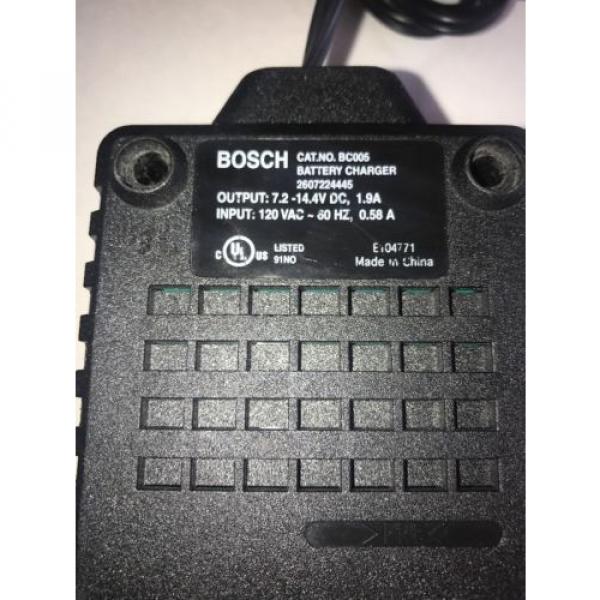 Bosch BC005 Battery Charger 7.2v To 14.4v #5 image