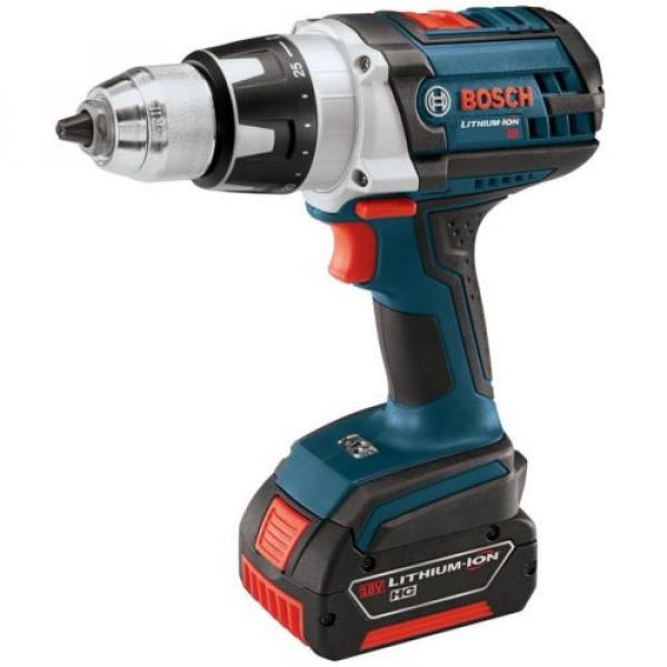 Bosch Lithium-Ion Drill/Driver Cordless Power Tool Kit 1/2in 18V Keyless BLUE #5 image