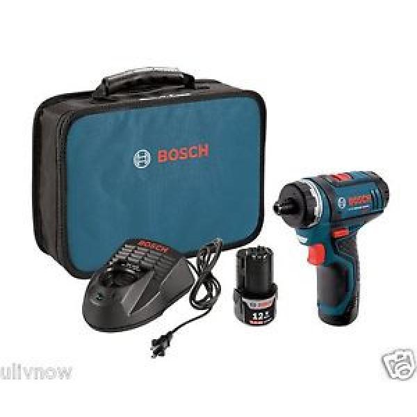 Bosch Tools 12 Volt Max Cordless Litheon Pocket Driver PS21-2A NEW #1 image