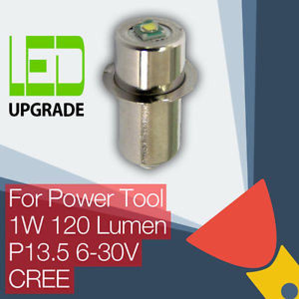 LED Upgrade Bulb Tool Flashlight Bosch Makita DeWalt Hitachi 9 12 14 18 24v CREE #1 image