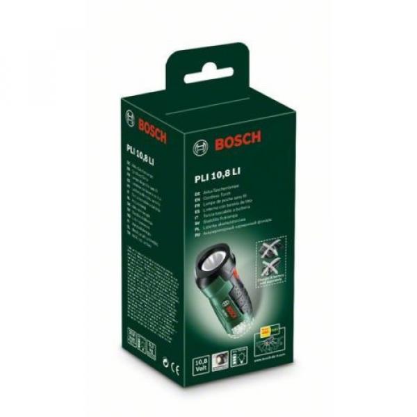 Bosch PLi 10,8 Li TORCH BARE TOOL c/w Battery &amp; Charger 06039A1000 3165140730600 #2 image