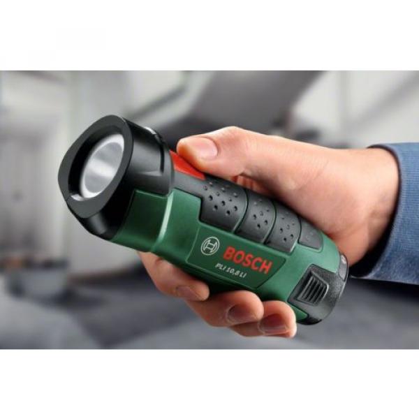 Bosch PLi 10,8 Li TORCH BARE TOOL c/w Battery &amp; Charger 06039A1000 3165140730600 #4 image
