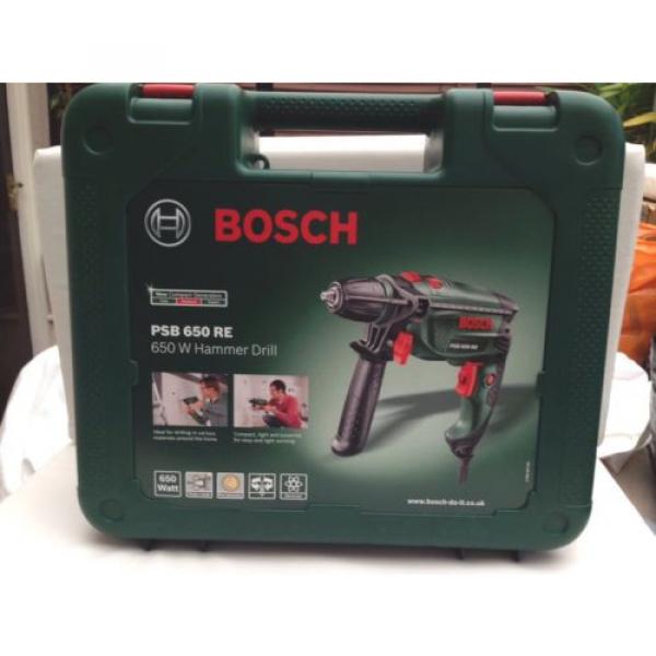 BOSCH PSB 650 RE Impact Hammer Drill Corded Electric Power 240v BRAND NEW Sealed #1 image