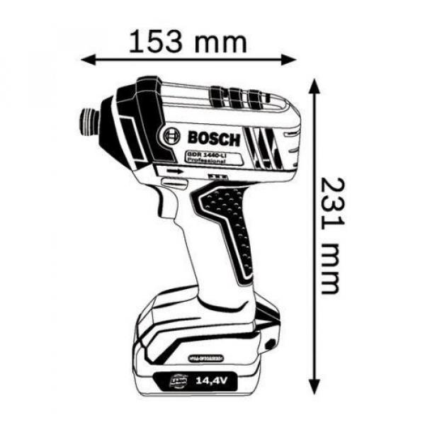 Bosch Professional Cordless Impact Driver, GDR 1440 Li #2 image