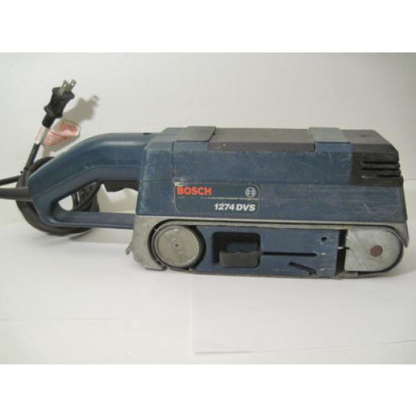 Bosch 1274DVS 3&#034; x 21&#034; Corded Electric Belt Sander it WORKS + FREE SHIPPING used #1 image