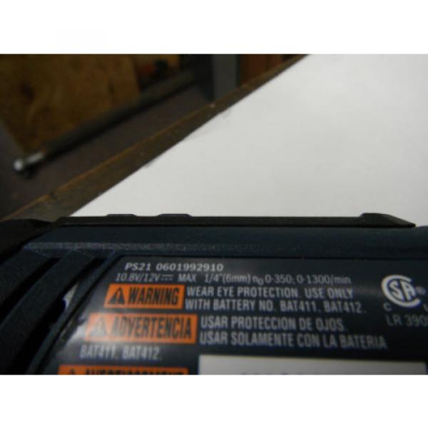 Bosch  ps21 12 Volt MAX Lithium Cordless Drill Pocket Driver #5 image
