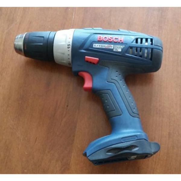 Bosch 36618 AND 37618 18V 1/2&#034; Cordless Drills w/Charger &amp; BAT618 Battery #2 image