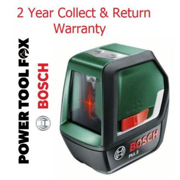 STOCK O - new - Bosch PLL 2 Cross Line Laser Level 0603663400 3165140754095 # #1 image