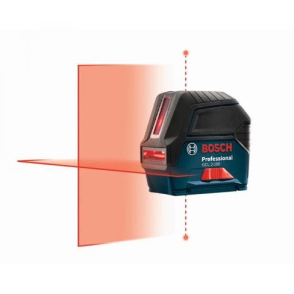 Bosch GCL 2-160 self-leveling cross-line laser with plumb points and BT150 Tripo #2 image