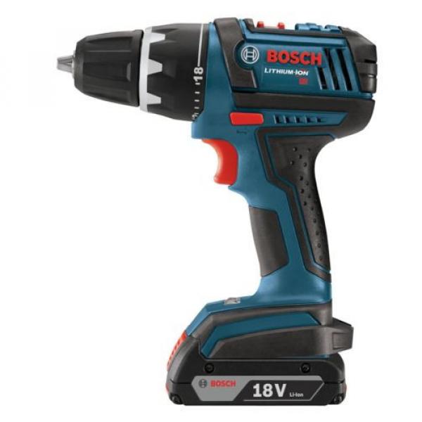 Bosch DDS181-02 18-Volt Lithium-Ion 1/2-Inch Compact Tough Drill/Driver Kit w... #2 image