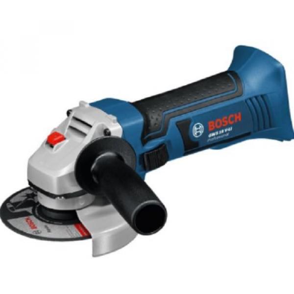 BOSCH GWS 18 V-LI Professional Angle Grinder Body Only Power Tools (115MM /4.5&#034;) #1 image