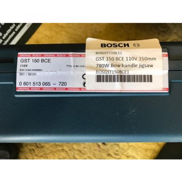 Bosch GST150BCE Professional Jig Saw 780W 110v #1 image