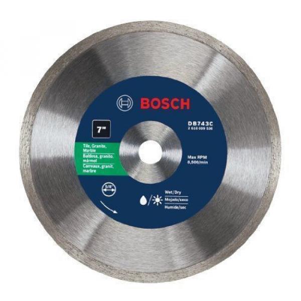 Bosch Db743c 7-inch Premium Plus Continuous Rim Diamond Blade #1 image