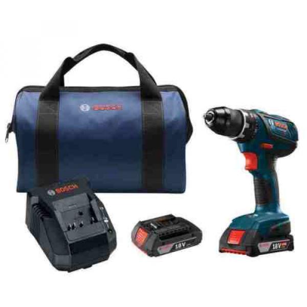 Power 18-Volt Lithium Ion 1/2-in Cordless Drill with Battery and Soft Case Set #1 image