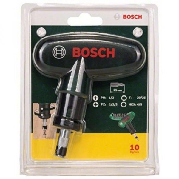 Bosch Screwdriver Assorted Power Tools Bit Head 10 Piece Set Plastic Blister #3 image