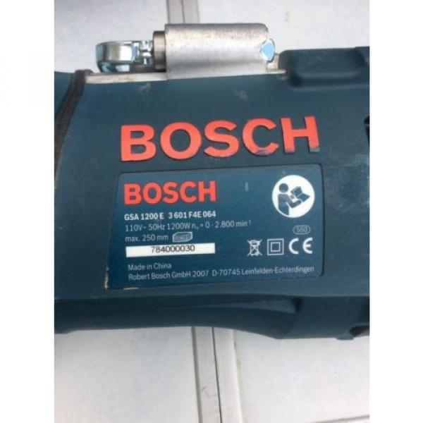 Bosch Gsa 1200E Sabre Saw Reciprocating Saw In Great Order 110V Have A Look #9 image