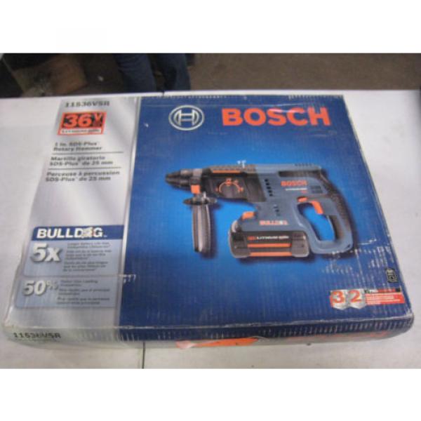 Bosch 11536VSR 36V Li-Ion 1&#034;  Cordless Rotary Hammer Drill New Free Shipping #1 image