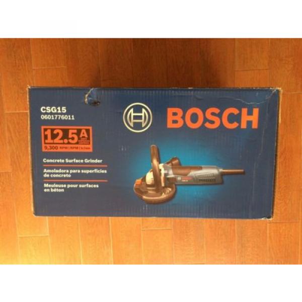 NEW! Bosch CSG15 Concrete Surfacing Grinder 12.5 Amp 0601776011 #2 image