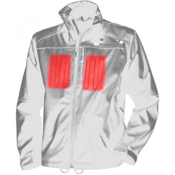 Men&#039;s Black Heated Jacket Kit 12 Volt Lithium-Ion Cordless Compact Jobsite Radio #2 image