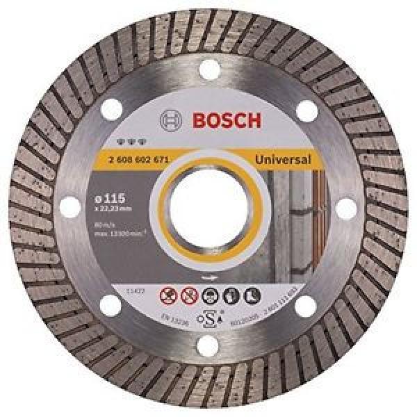 BOSCH, 2608602671, Diamante disco di taglio migliore per Universal Turbo, 115 x #1 image