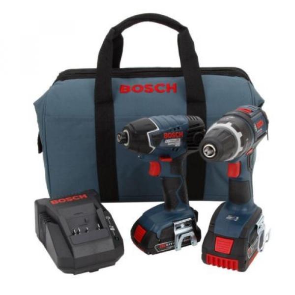 Bosch CLPK243-181 18-Volt Lithium-Ion 2-Tool Combo Kit with 1/2-Inch Drill/Drive #1 image