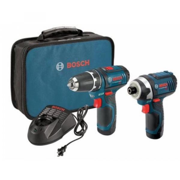 Bosch 12V Cordless Tool Combo Kit Electric Power Drill Impact Driver Battery NEW #1 image