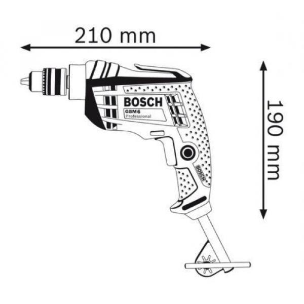 Brand New Bosch Professional Rotary Drill Machine GBM 6 350W #2 image
