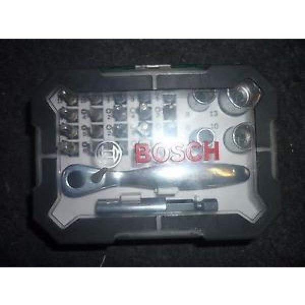 Bosch 2607017322 Screwdriver Bit and Ratchet Set (26-Piece) #1 image