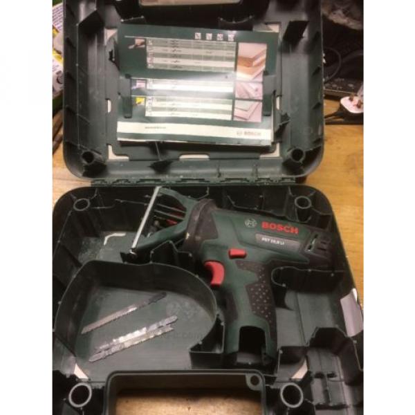 Bosch PST 10.8 Li Bare Unit With Case And Spare Blades. Jigsaw. #1 image
