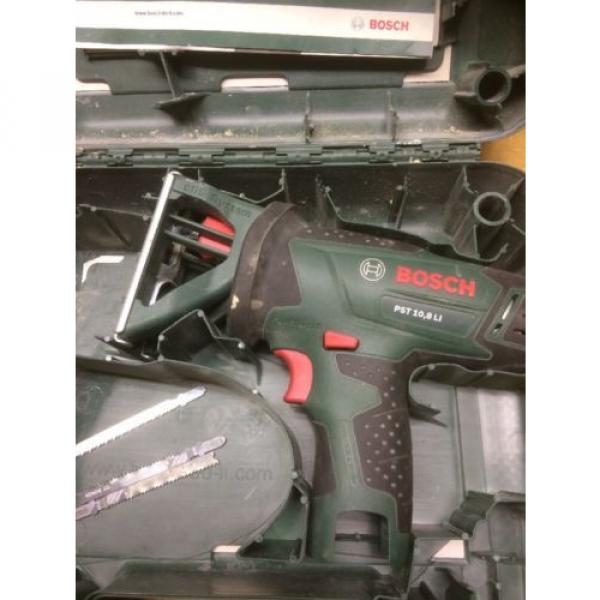 Bosch PST 10.8 Li Bare Unit With Case And Spare Blades. Jigsaw. #2 image