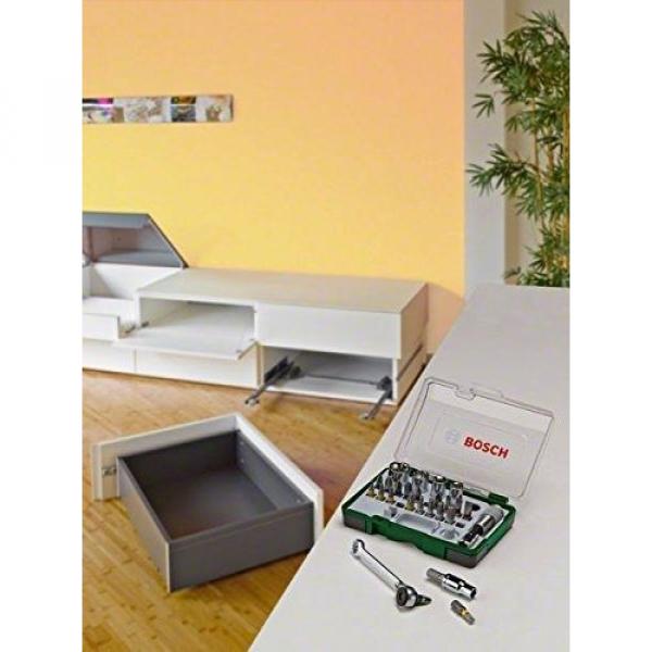Bosch 2607017160 Screwdriving Set with Mini Ratchet (27 Pieces) #3 image