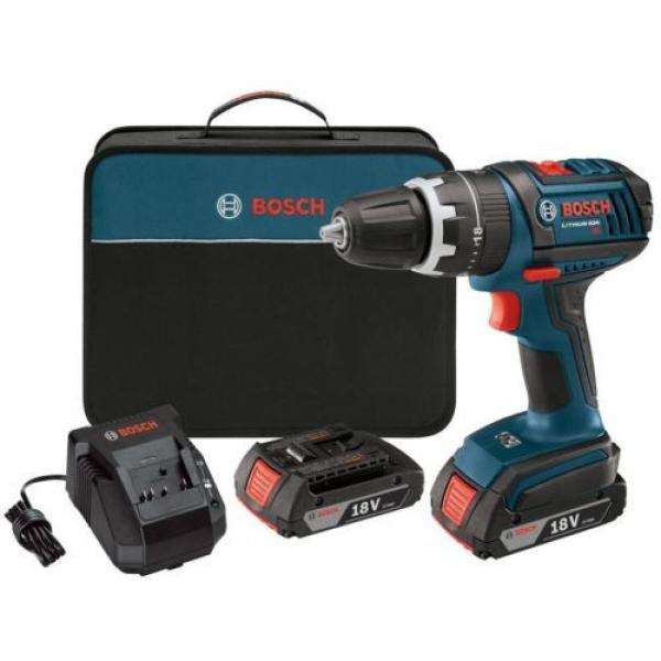 Reconditioned Hammer Drill Driver Lithium-Ion Cordless Variable Speed Kit and #1 image