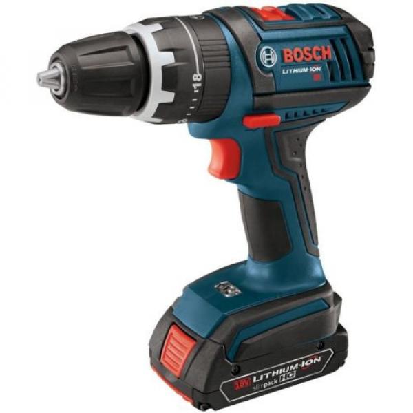 Reconditioned Hammer Drill Driver Lithium-Ion Cordless Variable Speed Kit and #2 image