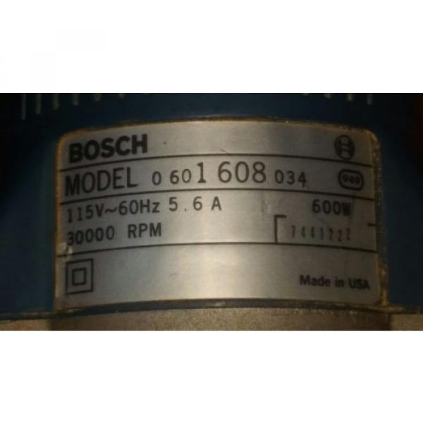 Bosch 1608 Router Laminate Trimmer Tool Corded Electric working 30,000 rpm trim #4 image
