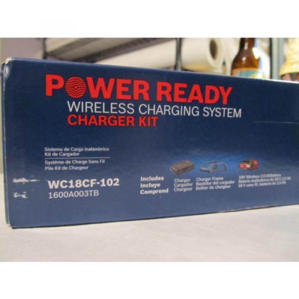 Bosch Tools 18V Wireless Charging Starter Kit w/ BATTERY &amp; Frame WC18CF-102 NEW #8 image