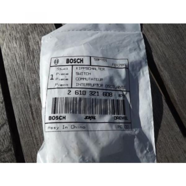 1 New In Bag Bosch Switch for Drills? Sbpt01 2610321608879 Skil Dremel #1 image