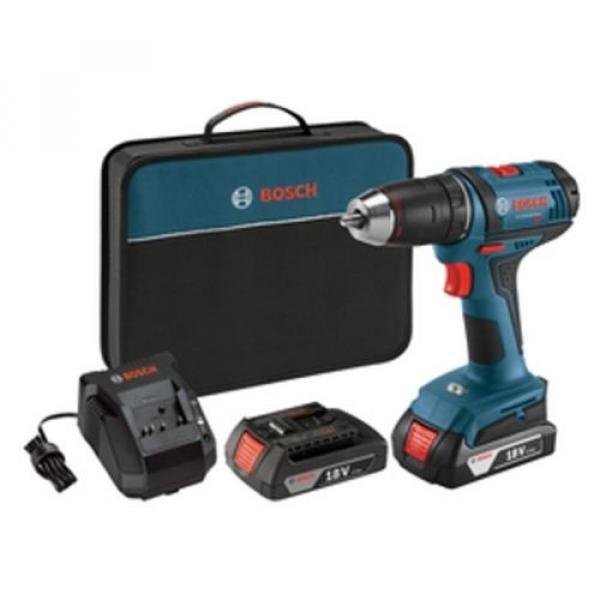Bosch 18-Volt Lithium Ion 1/2-in Cordless Drill with Extra Battery &amp; Soft Case #1 image