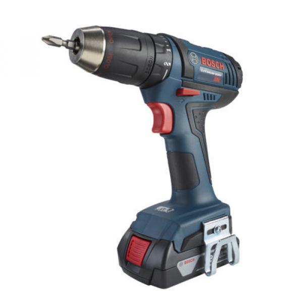 Bosch 18-Volt Lithium Ion 1/2-in Cordless Drill with Extra Battery &amp; Soft Case #3 image